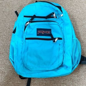 Blue Jansport Backpack